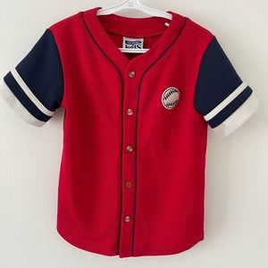 Kids vintage Sears Baseball Jersey 6-7yrs